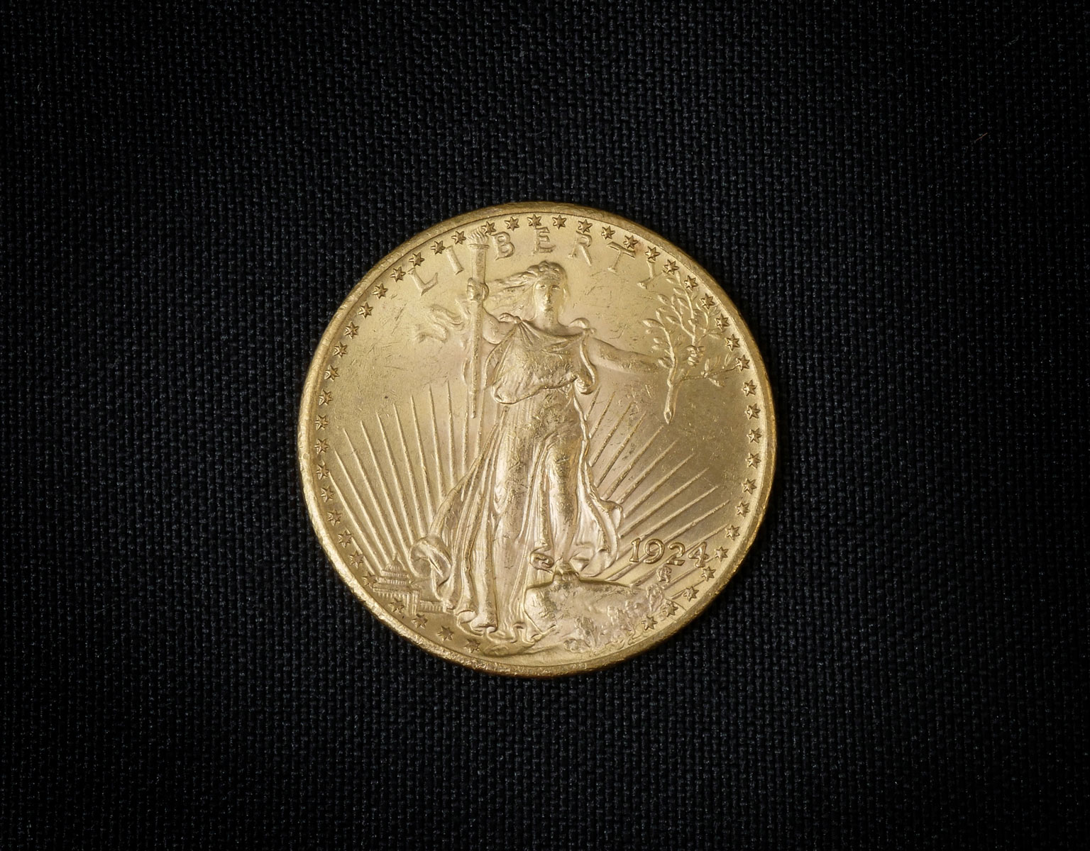 Appraisal: P U S SAINT GAUDENS DOUBLE EAGLE GOLD COIN Approx