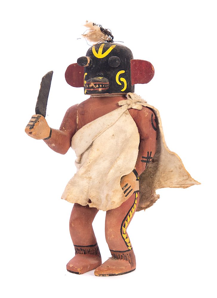 Appraisal: Chaveyo Ogre Kachina Measures tall Good original condition Please Email