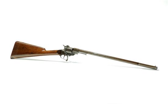 Appraisal: CIVIL WAR-PERIOD LEFAUCHEAUX PINFIRE RIFLE Belgium mid th century mm