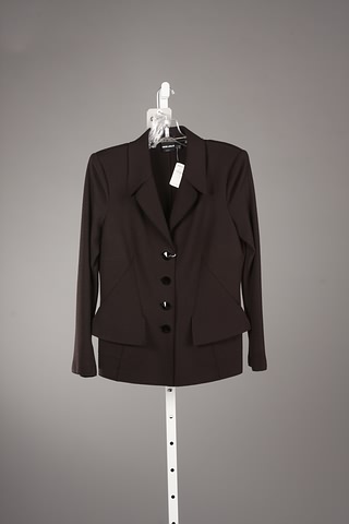 Appraisal: Giorgio Armani dark brown jacket Size Neiman Marcus price tag