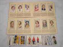 Appraisal: Two albums of cigarette cards depicting film stars from the