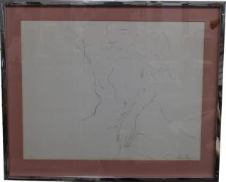 Appraisal: Signed John Lennon Lithograph Signed John Lennon Lithograph Numbered lower