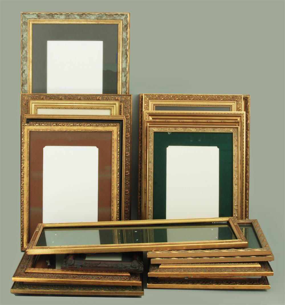 Appraisal: ASSORTED GROUP OF HIGH QUALITY MODERN FRAMES frames are mostly