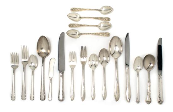 Appraisal: A Collection of American Sterling Silver Flatware