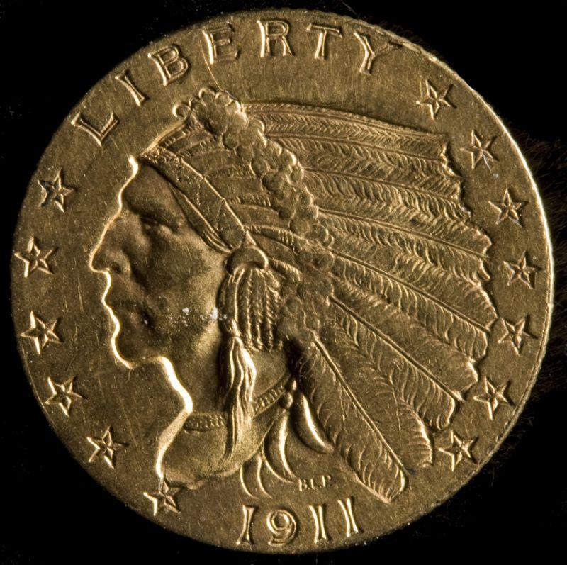 Appraisal: Indian Head Gold g Extremely Fine The Estate Collection of