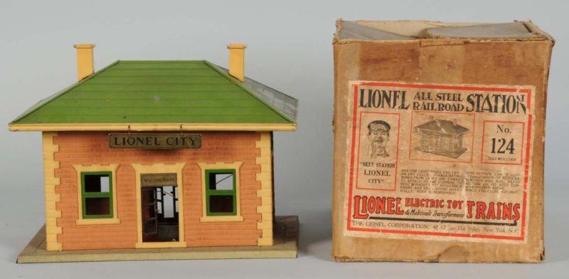 Appraisal: Lionel No Early Version City Station in OB Description Pre-war