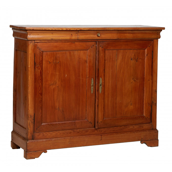 Appraisal: French Provincial Louis Philippe Carved Pine Sideboard late th c