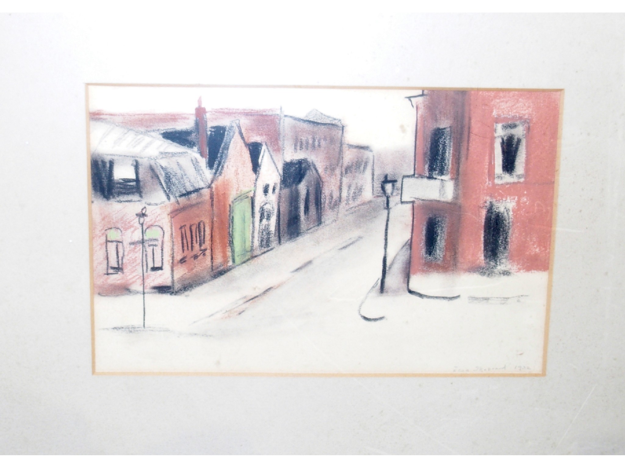 Appraisal: JEAN SHEPEARD Zeekant Scheveningen signed and dated pastelAlex Reid Lefevre