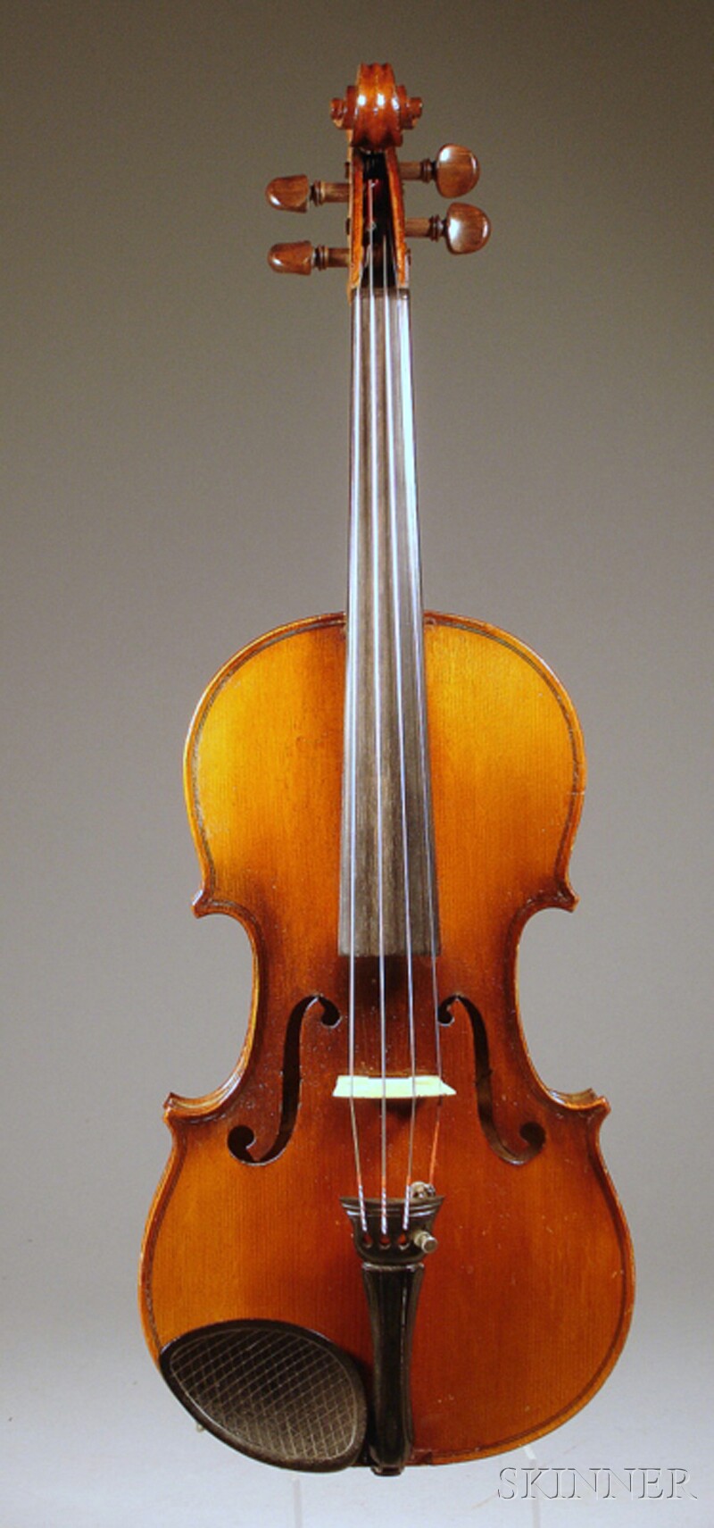 Appraisal: French Violin Jerome Thibouville-Lamy c labeled DEPOSE and branded below