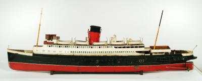 Appraisal: A scale model of a passenger liner Lady of Man