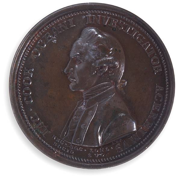 Appraisal: COOK MEMORIAL MEDAL PINGO LEWIS Bronze Medallion featuring bust of