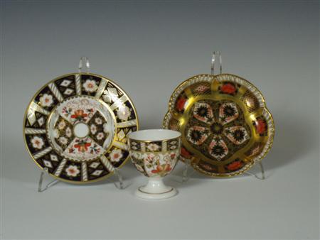 Appraisal: A matched set of six Royal Crown Derby 'Traditional Imari'