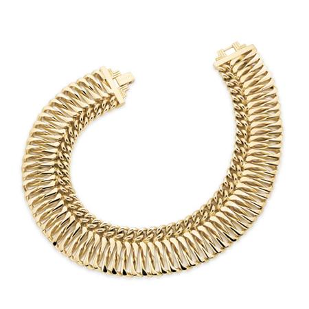 Appraisal: Lanvin Gilt-Metal Chain Link Collar Estimate -