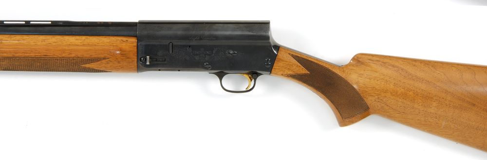 Appraisal: BROWNING A- SEMIAUTOMATIC SHOTGUN ga Serial Light Blued finish Minor