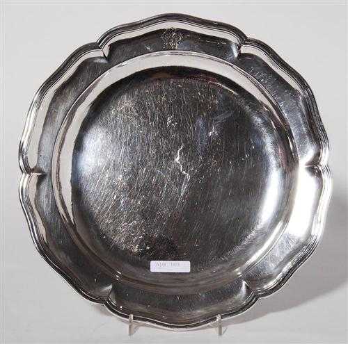 Appraisal: ROUND PLATE Geneva st half of the th century Maker's