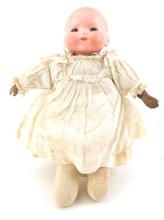 Appraisal: DOLL Armand Marseille Dream Baby bisque head on cloth body