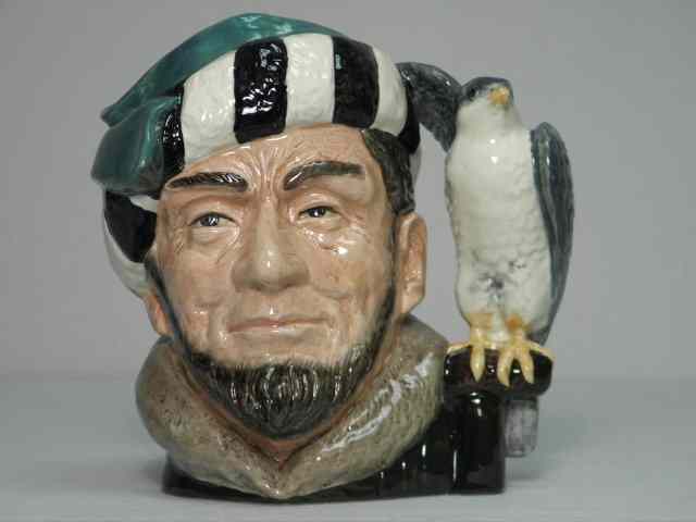 Appraisal: Royal Doulton porcelain Toby jug titled ''The Falconer'' Marked on