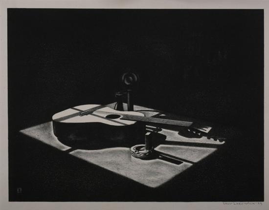 Appraisal: LOUIS LOZOWICK Russian American - STILL LIFE NO STILL LIFE