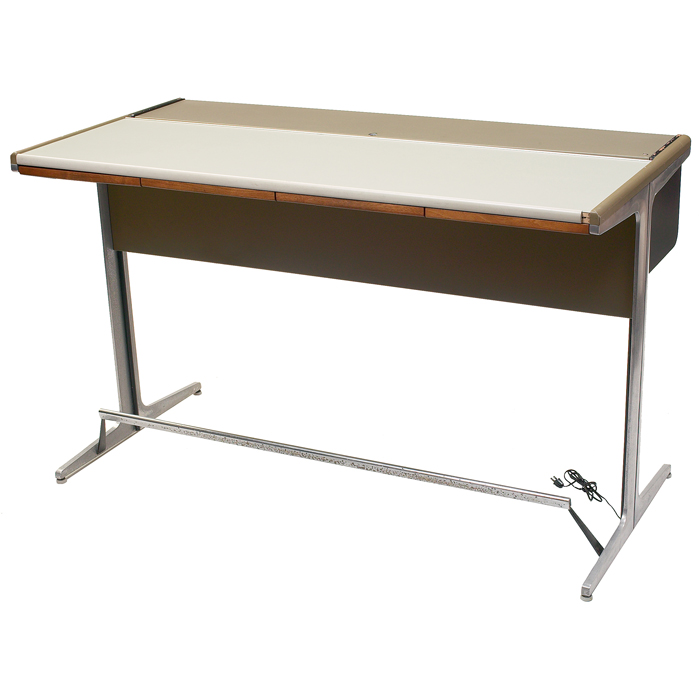 Appraisal: George Nelson Action Office desk by Herman Miller stand-up height