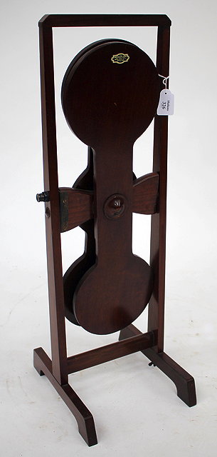 Appraisal: THE MONO PLANE' AN EARLY TH CENTURY MAHOGANY PROPELLER CAKE