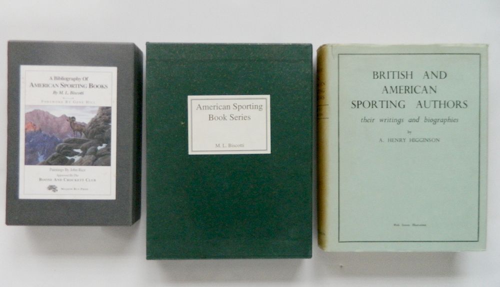 Appraisal: Reference books of Sporting Books and Authors Reference books of