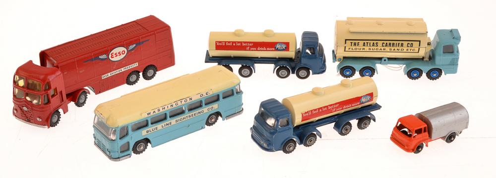 Appraisal: COLLECTION OF LOOSE BUDGIE MODELS INCLUDING MOTORWAY EXPRESS COACH ROUTEMAN