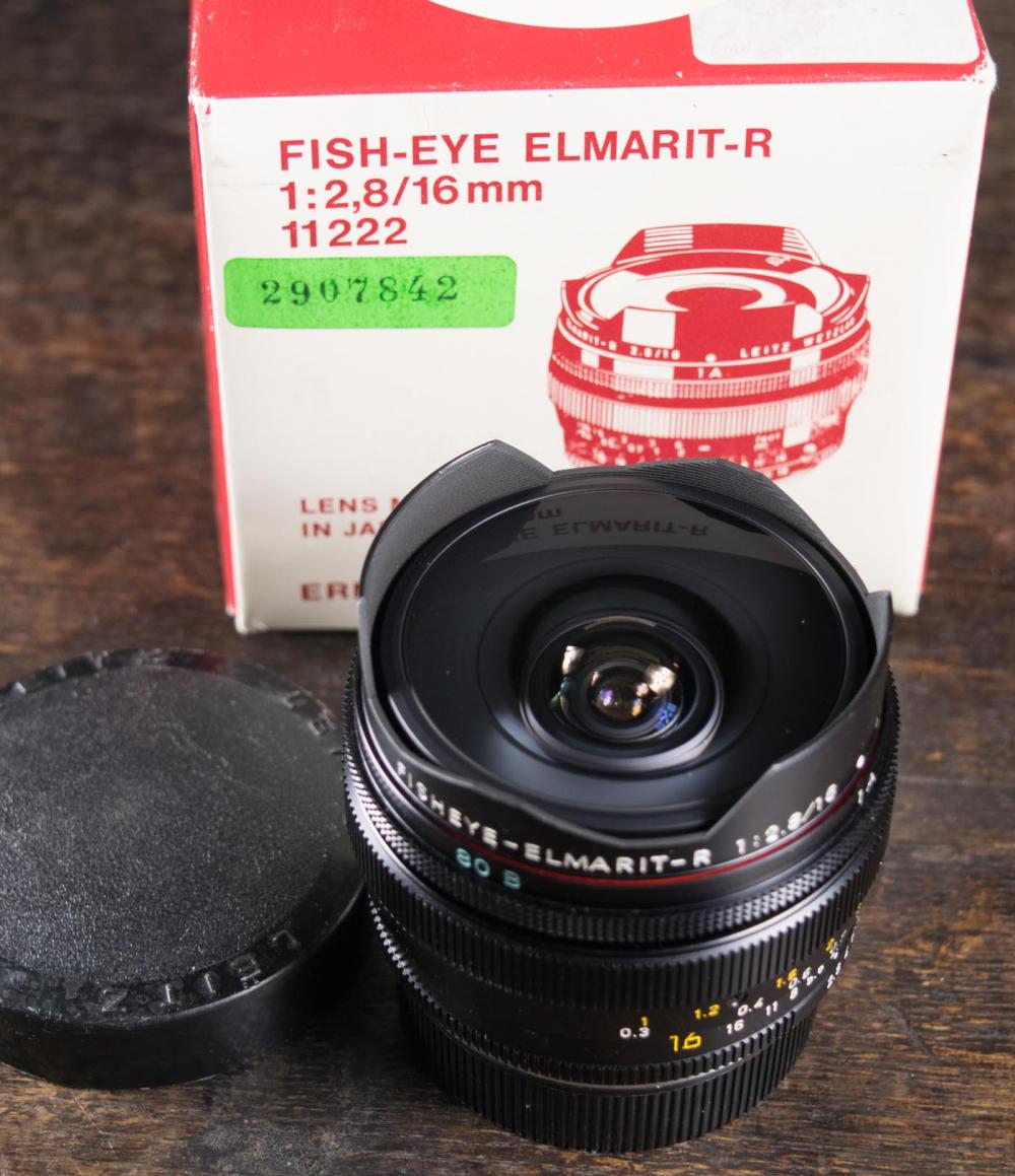 Appraisal: LEITZ FISHEYE CAMERA LENS FOR LEICA Fish-Eye Elmarit-R mm f