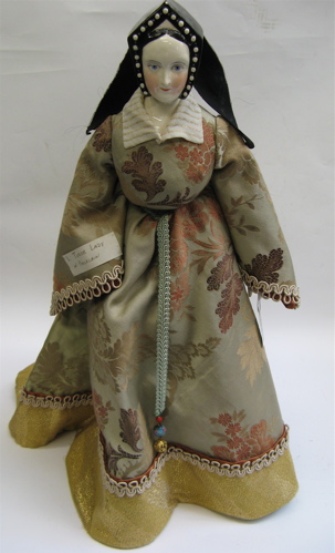 Appraisal: GRACE LATHROP OREGON'S DOLLMARKER CHINA HEAD CHARACTER DOLL in titled