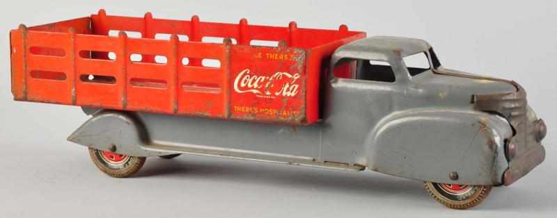 Appraisal: Coca-Cola Toy Truck Description s Some general overall wear soiling