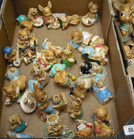 Appraisal: Collection of Pendelfin Figures to include Pie Face Lucy Pocket