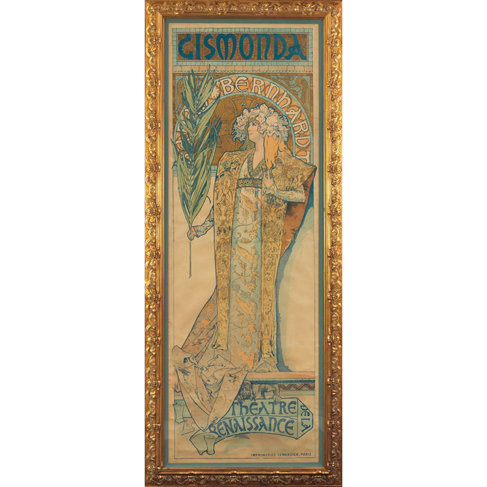 Appraisal: Alphonse Mucha Czech - ''Gismonda Theatre de la Renaissance ''