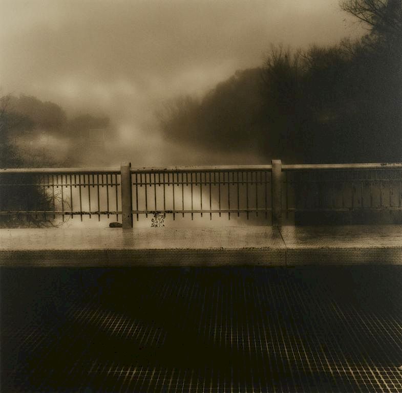 Appraisal: Jack Spencer Louisiana Bridge Photo Jack Spencer b brown tone