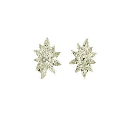 Appraisal: Harry Winston Style ct Earrings Harry Winston Style ct Earrings