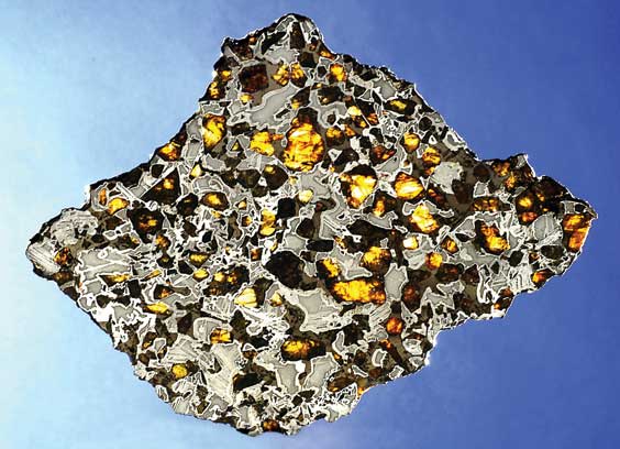 Appraisal: GLORIETA MOUNTAIN SUPERB COMPLETE SLICE OF A HIGHLY DISTINGUISHED METEORITE