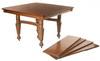 Appraisal: DINING TABLE - Circa oak five leg dining table with