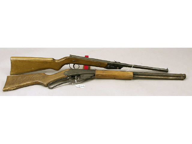 Appraisal: Lot of two BB rifles including a Red Ryder Estimate