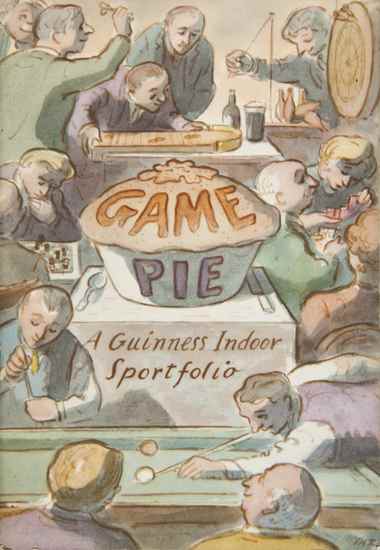 Appraisal: Ardizzone Edward Game Pie A Guinness Indoor Sportfolio near full-page