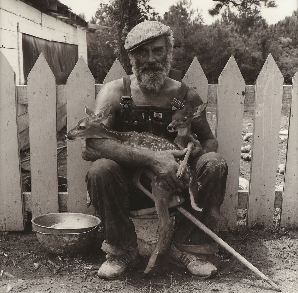 Appraisal: KEITH CARTER American b A PHOTOGRAPH Jack Witt with Two