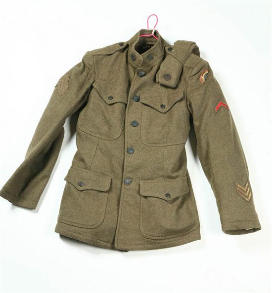 Appraisal: WORLD WAR I DRESS UNIFORM Includes jacket pants and cap