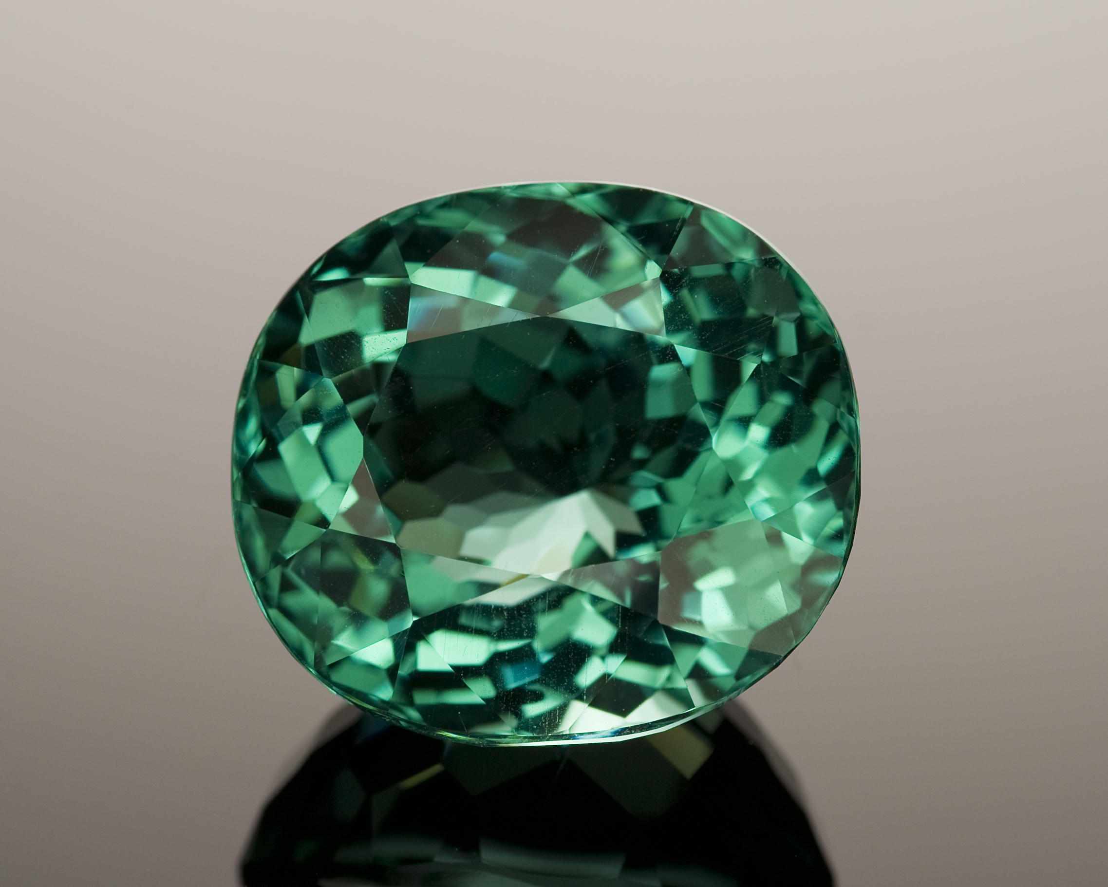 Appraisal: Without Reserve Green Amethyst Russia The vibrant grass-green hue of