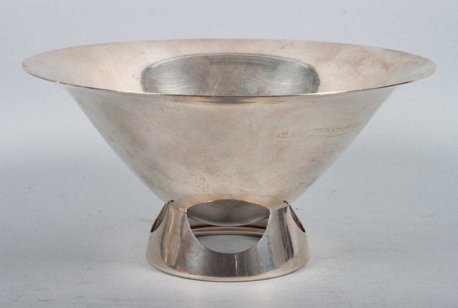 Appraisal: Kirk mid-century modern sterling silver bowl pattern in Diam ozt