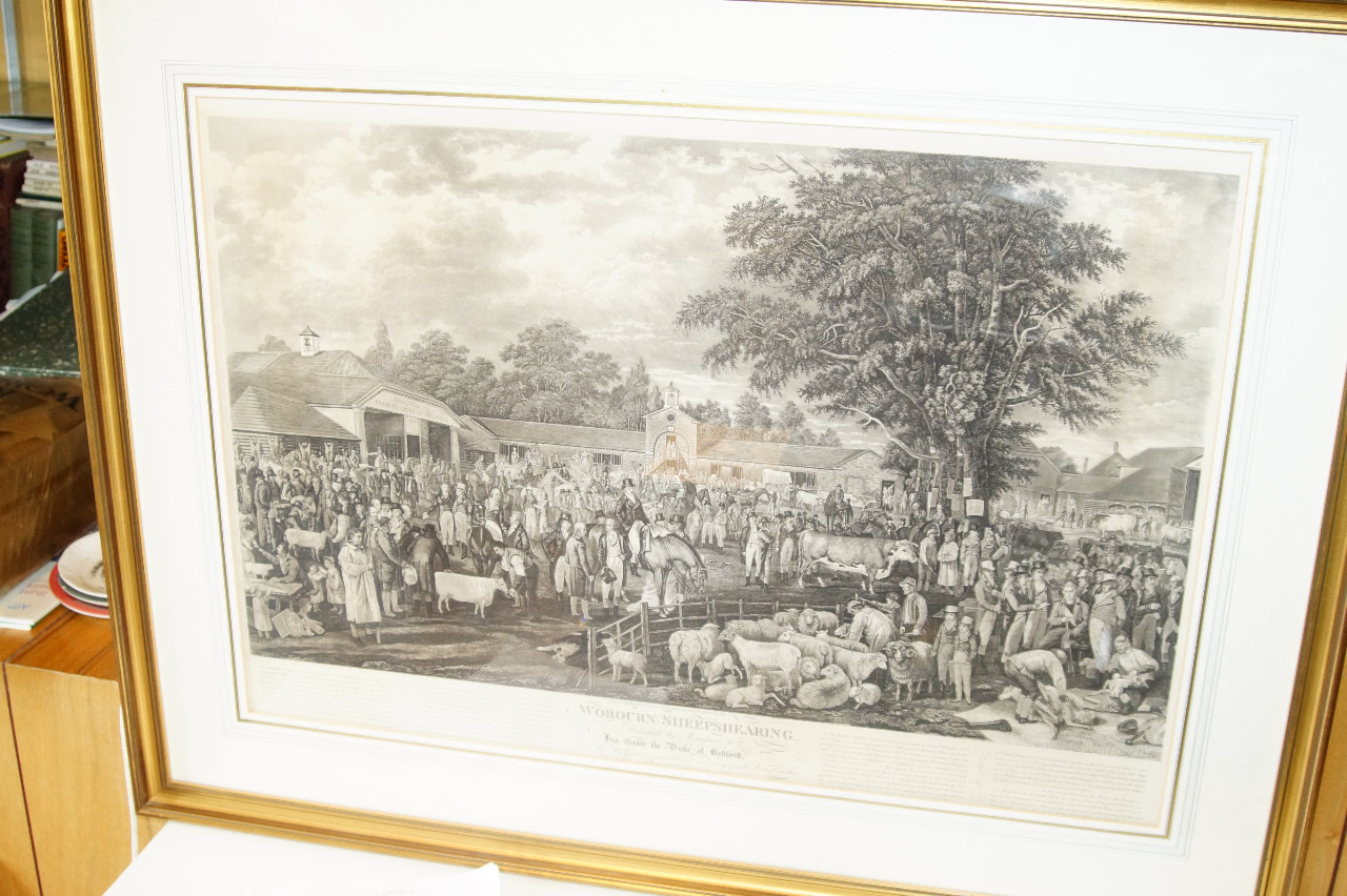 Appraisal: After George Garrard Wobourn Sheep Shearing engraving first published later