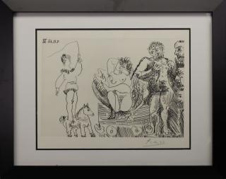 Appraisal: Pablo Picasso - Etching Signed in pencil lower right Sight