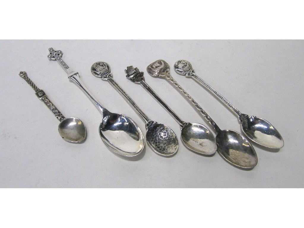 Appraisal: Lot comprising six assorted Iona silver spoons