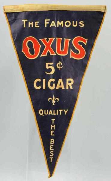 Appraisal: Oxus Cigar Burner Circa to Nicely made banner with small