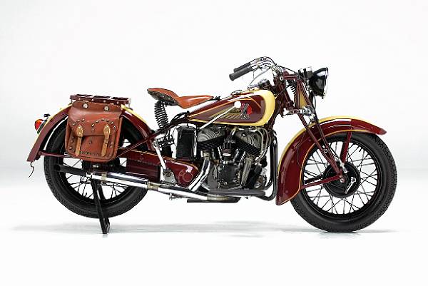 Appraisal: Indian ci Model B ScoutEngine no A smaller Indian v-twin