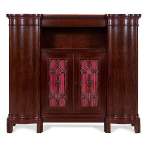 Appraisal: A Danish Mahogany Serving Cabinet Circa Height x width x