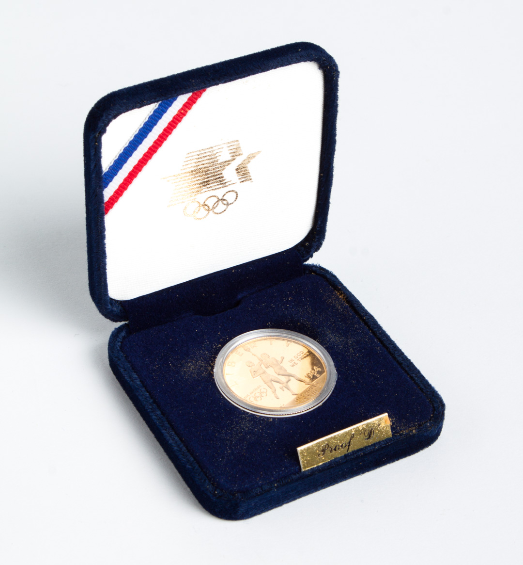 Appraisal: U S Olympic Games commemorative gold Proof in original packaging