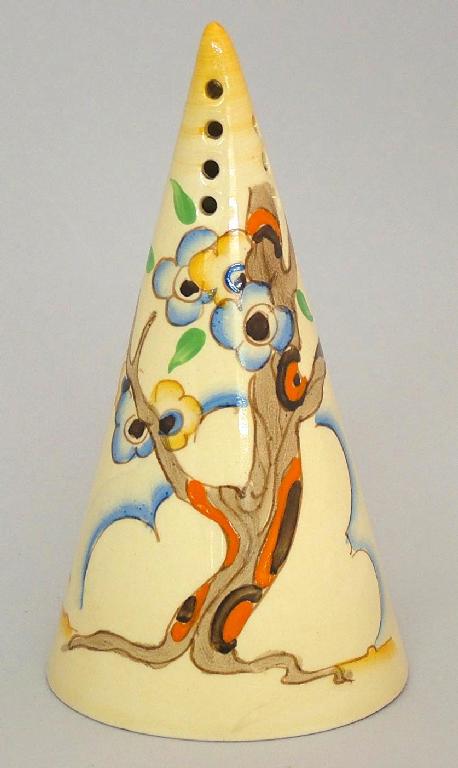 Appraisal: Tiger Tree' conical sugar sifter high