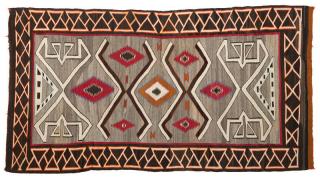 Appraisal: A Navajo Teec Nos Pos tapestry Mid- th century with